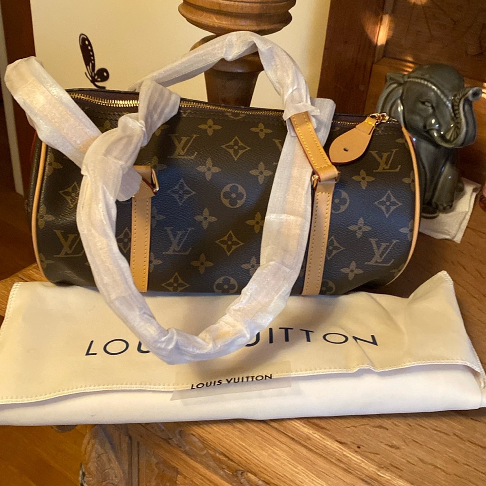 Monogram Brown Handbag - Picture 2 of 11